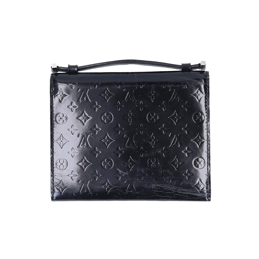 LOUIS VUITTON GELDBÖRSE - ORGANIZER AUS MONOGRAM MINI VERNIS IN NOIR