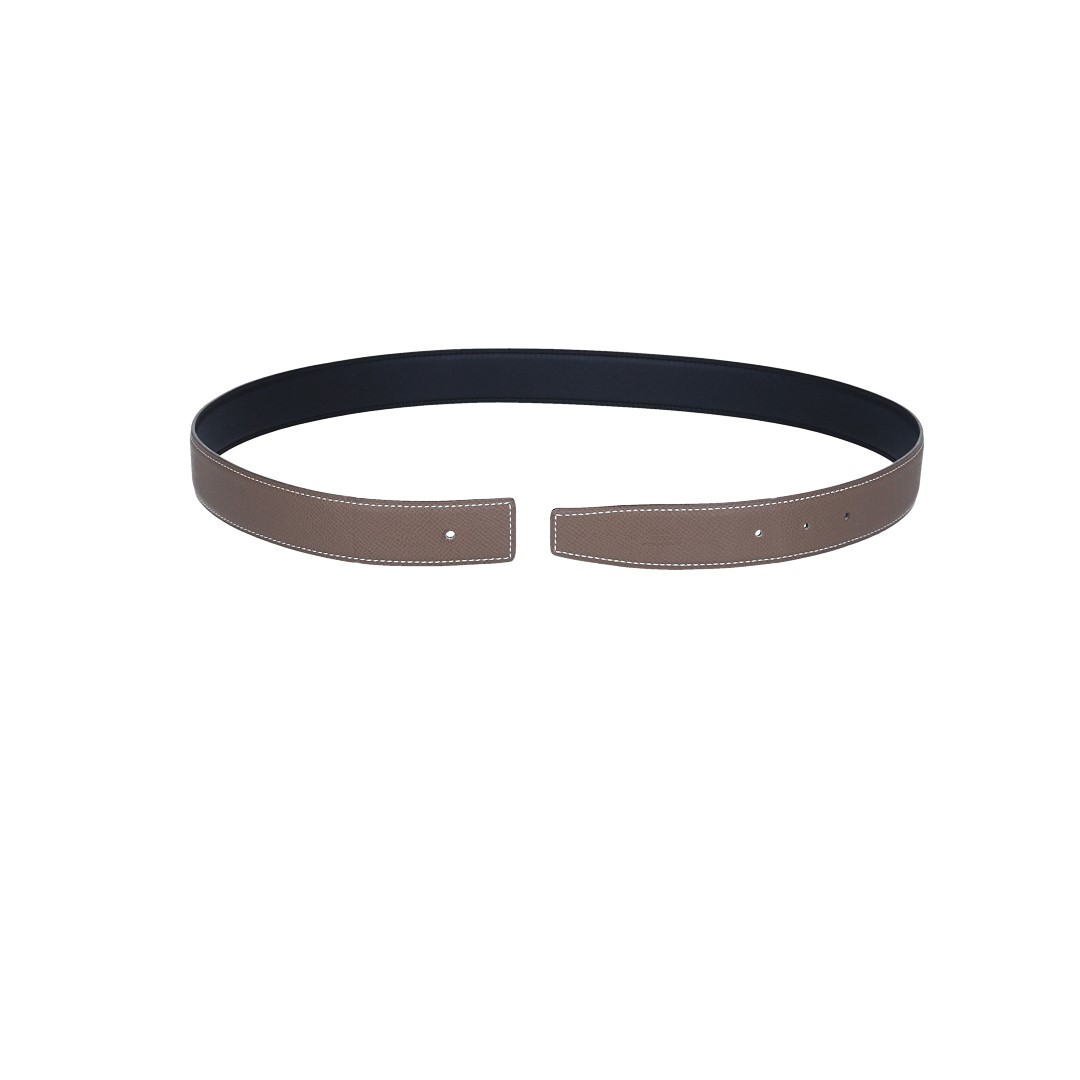 HERMÈS REVERSIBLE BELT 38 MM MADE OF LEATHER SIZE 90
