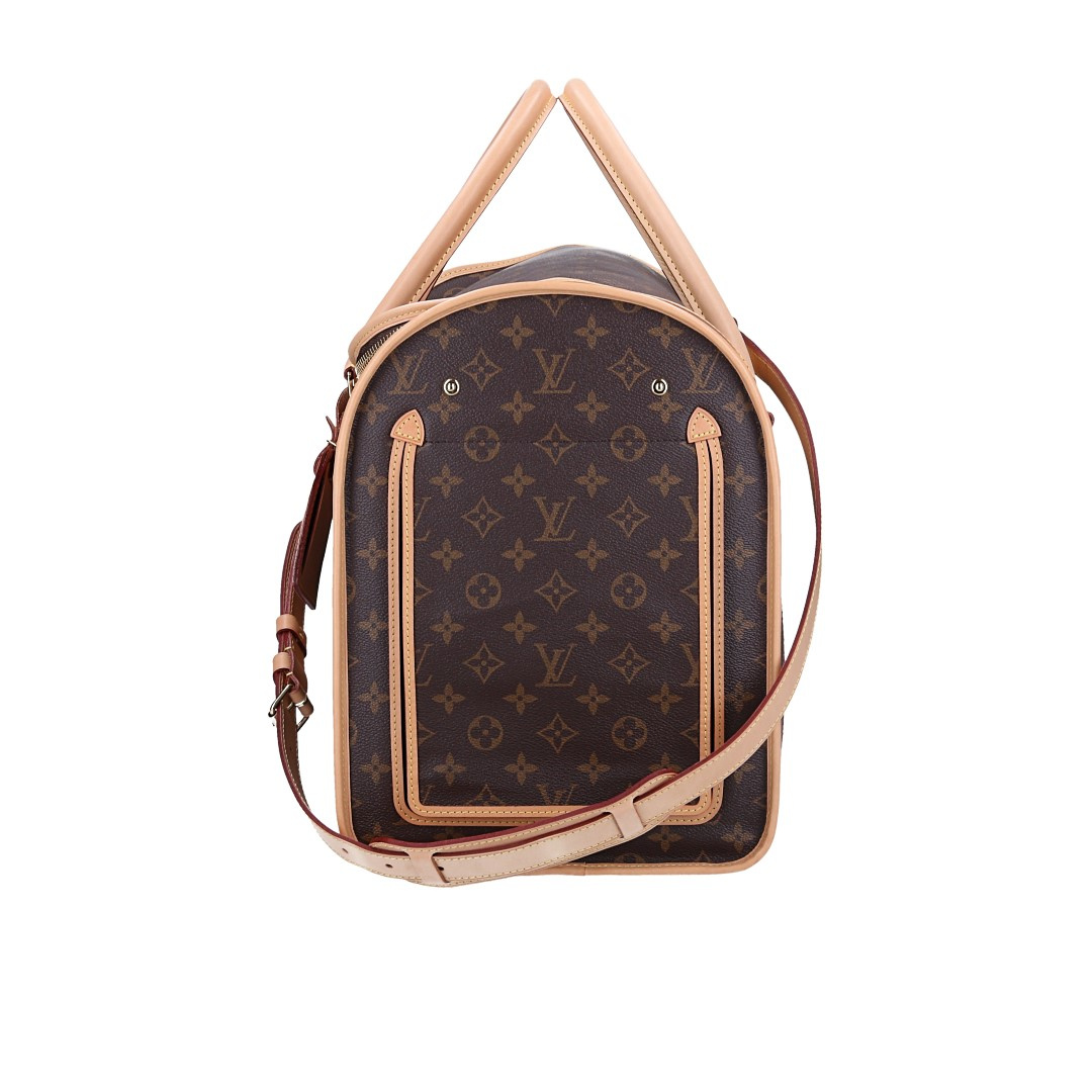 LOUIS VUITTON DOG CARRIER 40 HUNDETRAGETASCHE AUS MONOGRAM CANVAS (M45662)