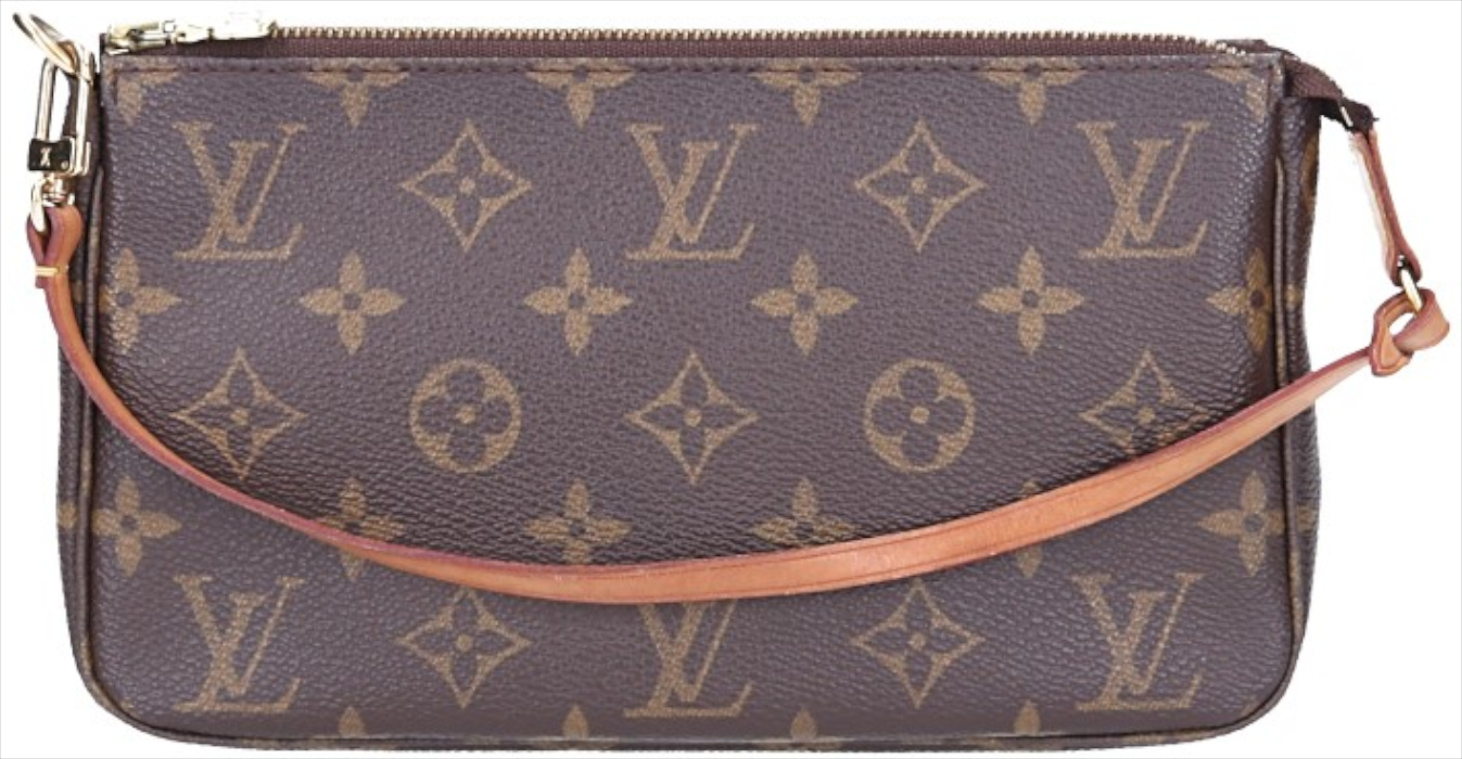 LOUIS VUITTON POCHETTE ACCESSOIRES CLUTCH AUS MONOGRAM CANVAS (M51980)