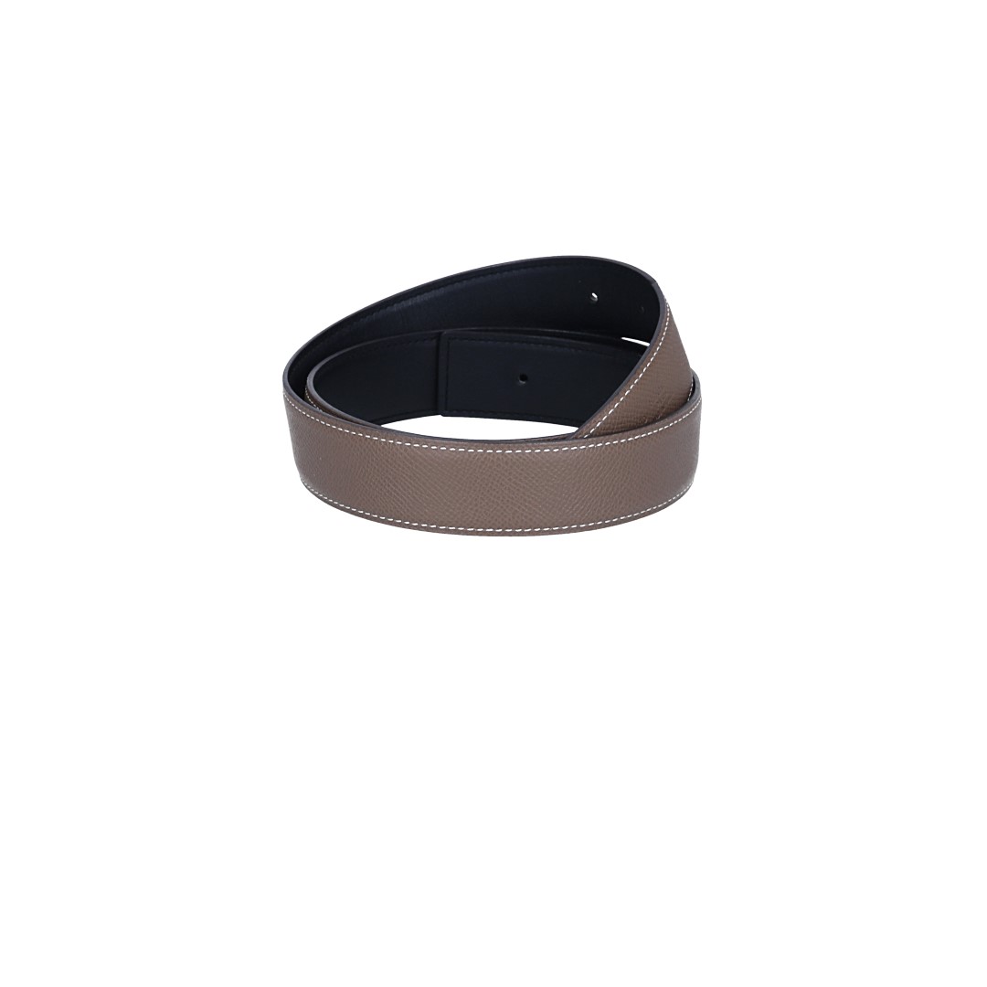 HERMÈS REVERSIBLE BELT 38 MM MADE OF LEATHER SIZE 90