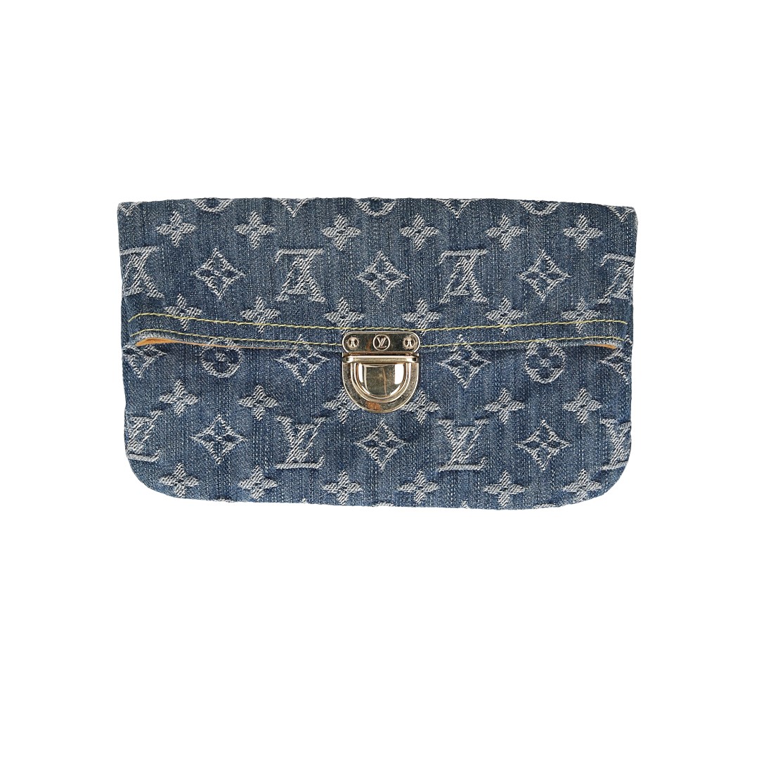 LOUIS VUITTON DAILY POCHETTE CLUTCH IN ROSE POWDER WITH MONOGRAM EMPREINTE LEATHER (M62903)