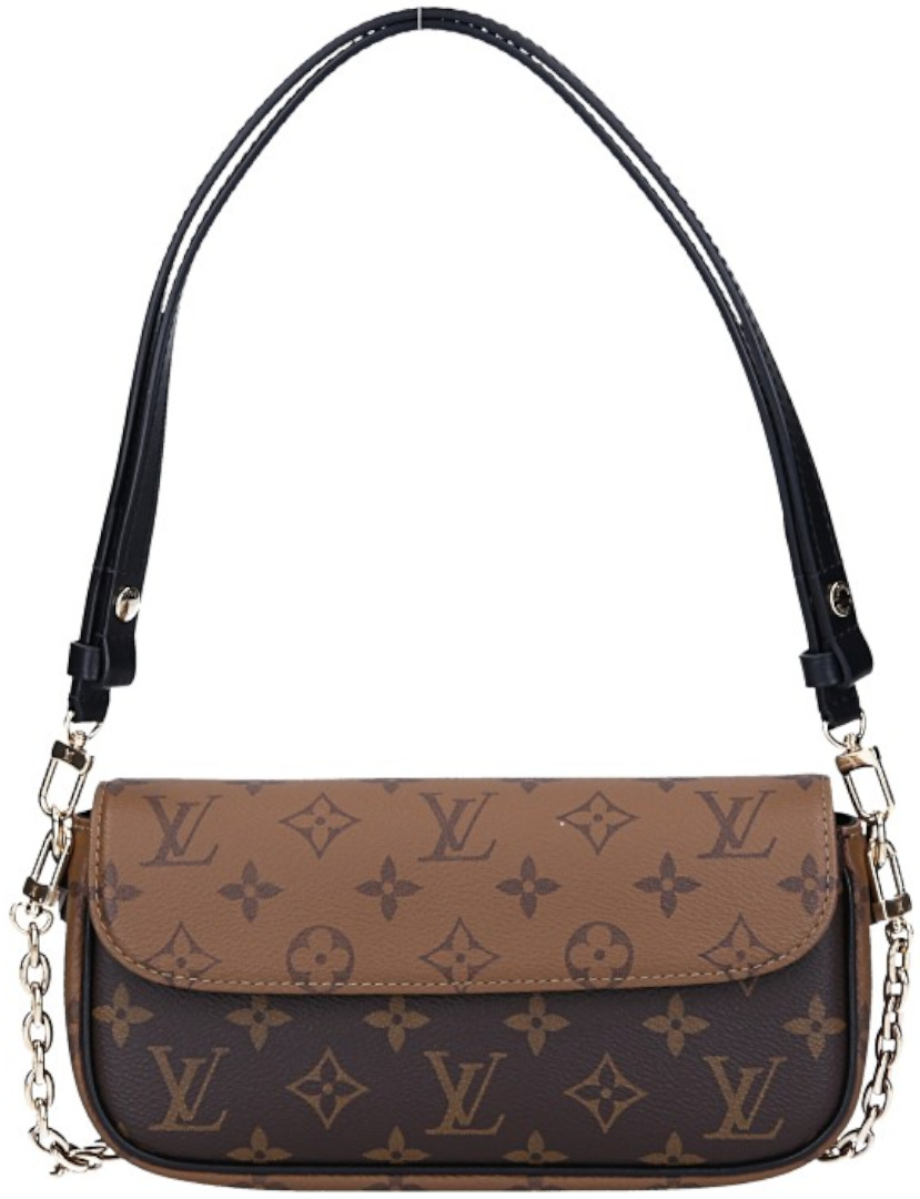 LOUIS VUITTON WALLET ON CHAIN IVY HANDTASCHE AUS MONOGRAM REVERSE CANVAS (M26587)