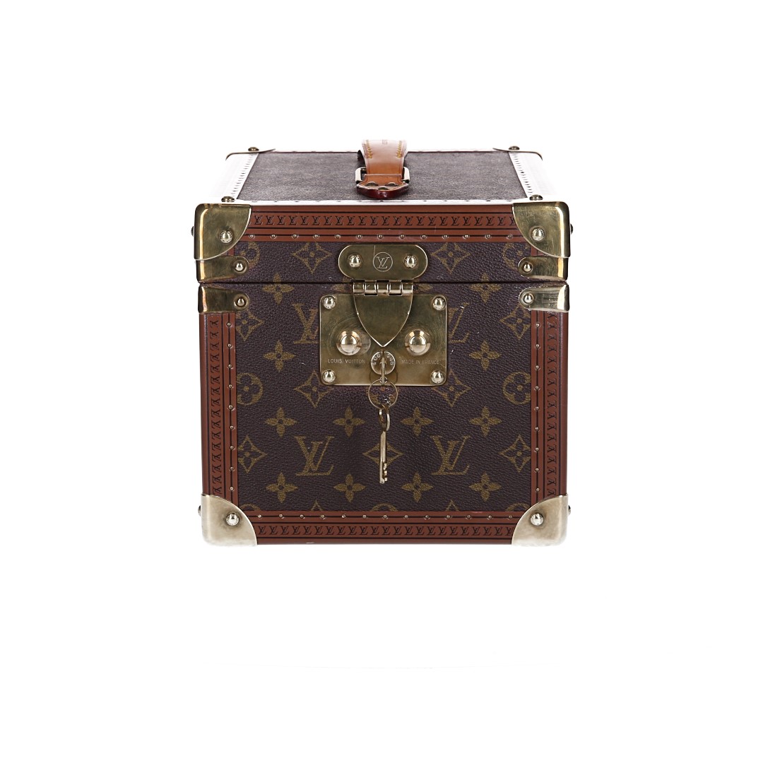 LOUIS VUITTON BOÎTE FLACONS BEAUTY-CASE AUS MONOGRAM CANVAS IN VUITTONITE (M21828)