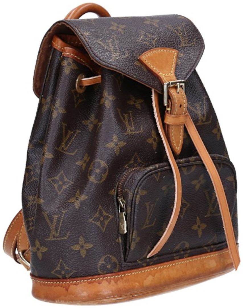 LOUIS VUITTON MONTSOURIS MINI RUCKSACK AUS MONOGRAM CANVAS (M51137)