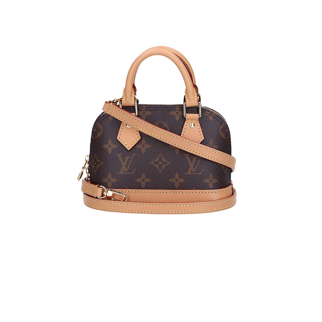 LOUIS VUITTON ALMA NANO HANDTASCHE AUS MONOGRAM CANVAS (M82717)