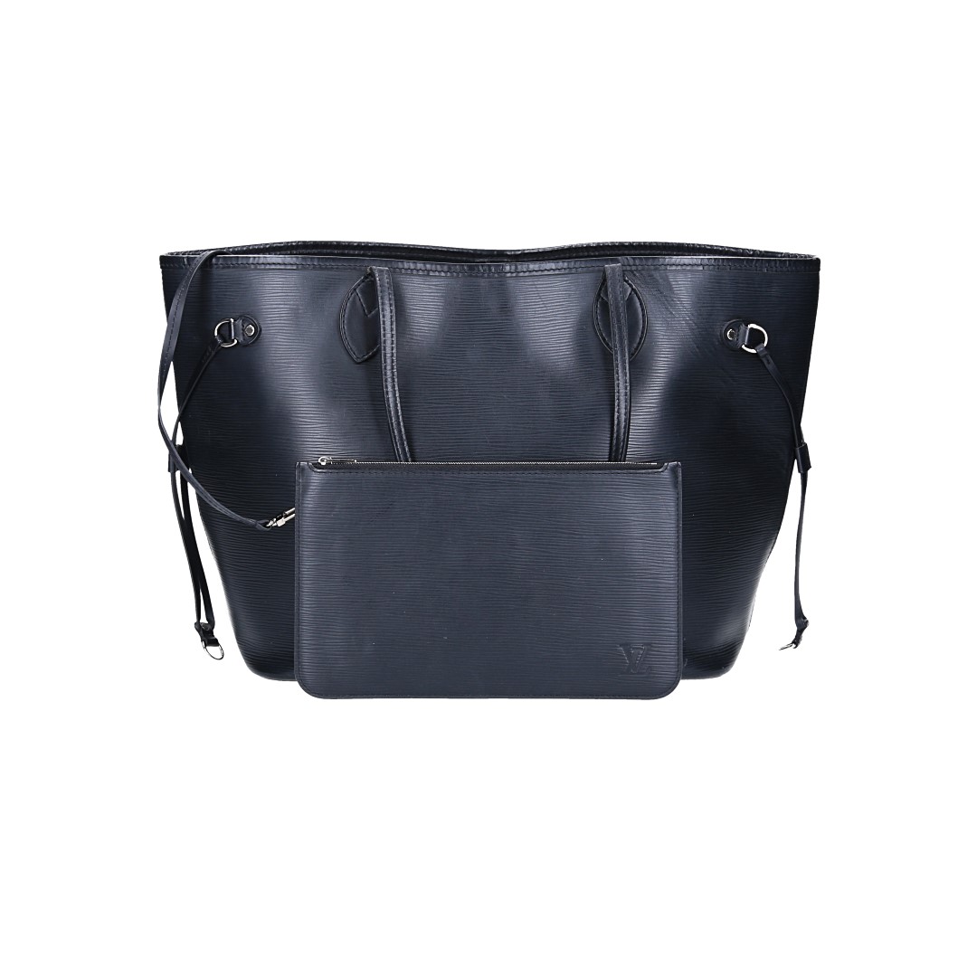 LOUIS VUITTON NEVERFULL MM SCHULTERTASCHE AUS EPI LEDER IN NOIR (M40932)