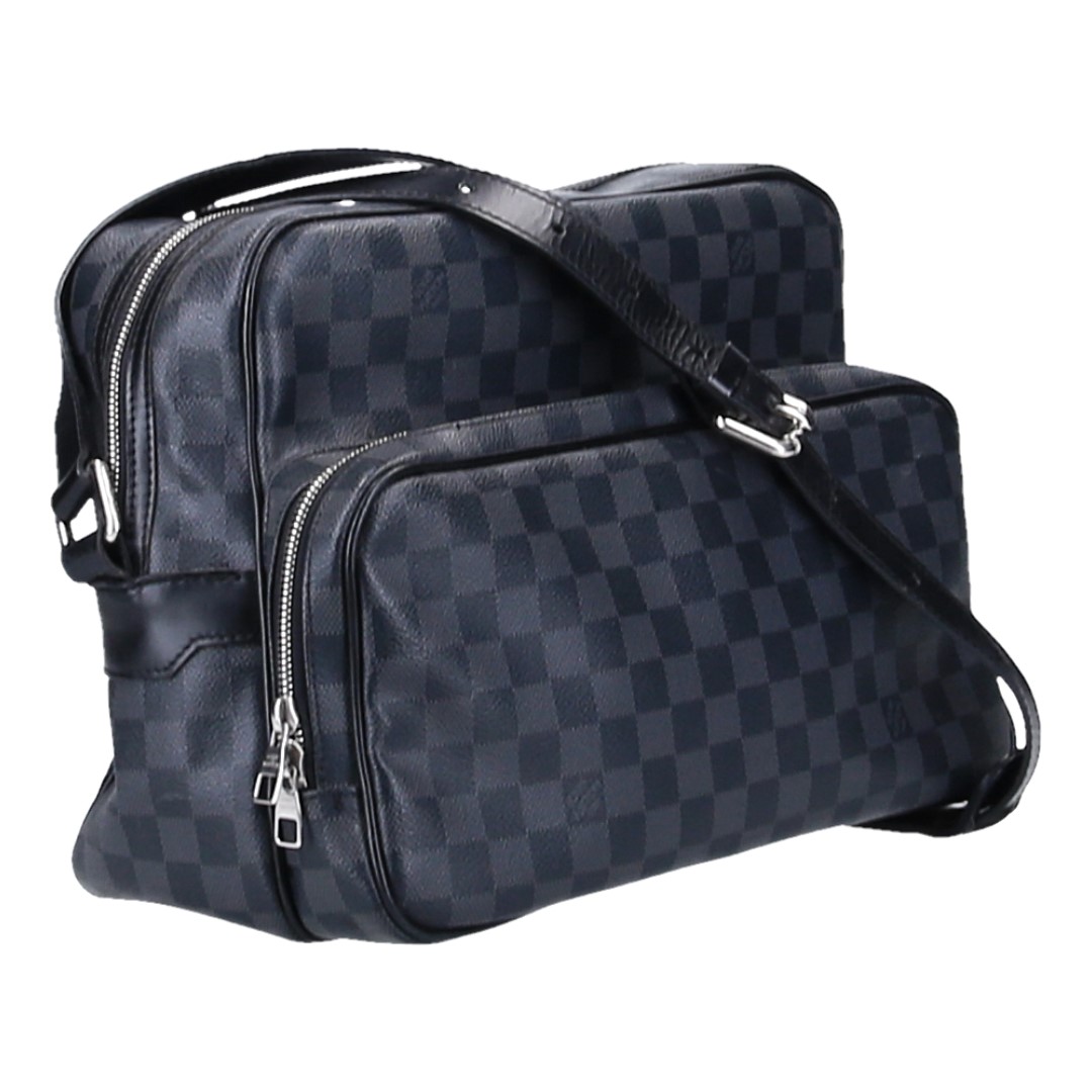 44985-LV-Henkeltasche-Damier-Graphite_2D_0008 LOUIS VUITTON IEOH UMHÄNGETASCHE AUS DAMIER GRAPHITE CANVAS (N41446)