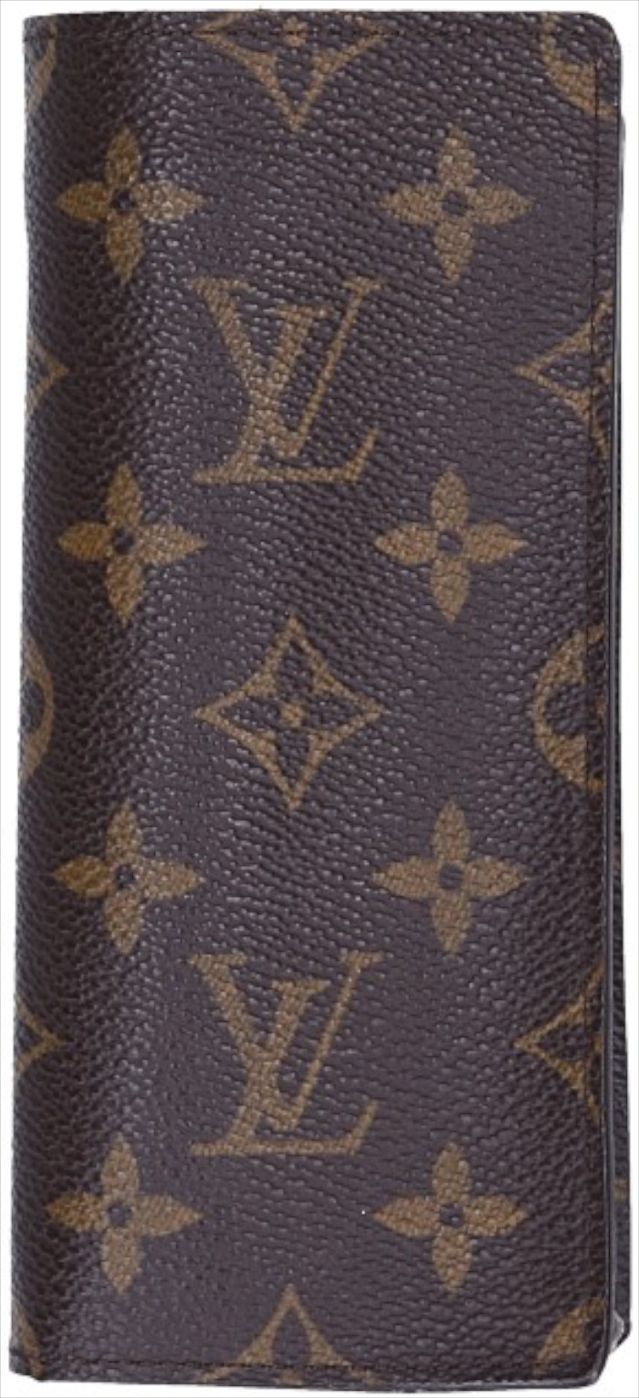 LOUIS VUITTON ETUI FÜR LESE-ODER SONNENBRILLEN ETUI À LUNETTES SIMPLE AUS MONOGRAM CANVAS (M62962)
