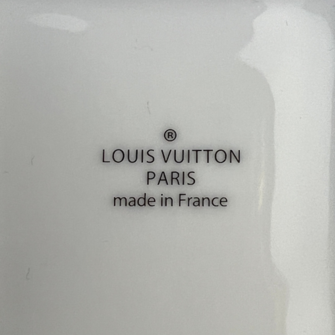 LOUIS VUITTON ABLAGE - VALET TRAY 'EMMA PM' AUS PORZELLAN