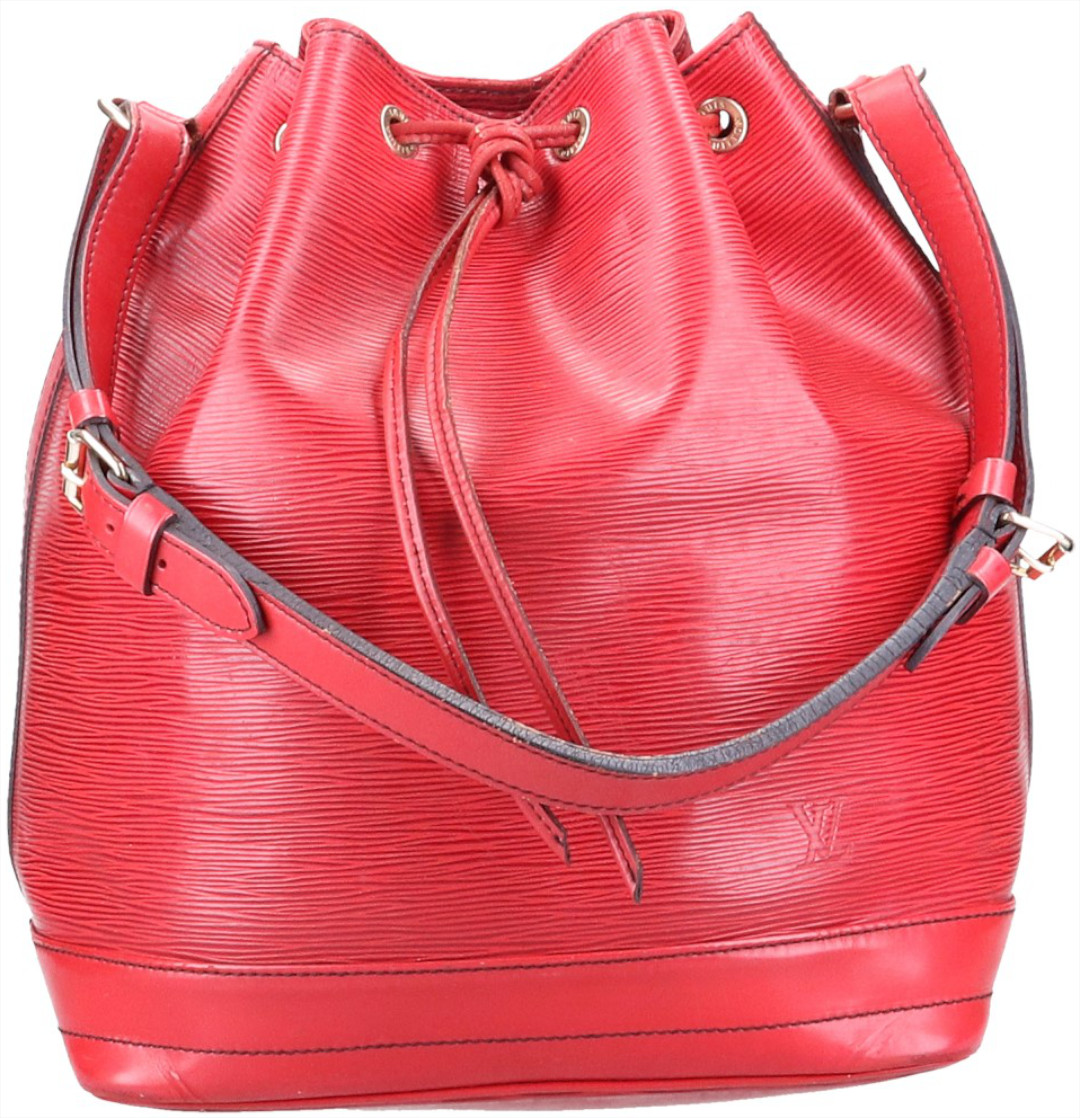 LOUIS VUITTON NOE GM SCHULTERTASCHE AUS EPI LEDER IN CASTILLIAN ROT