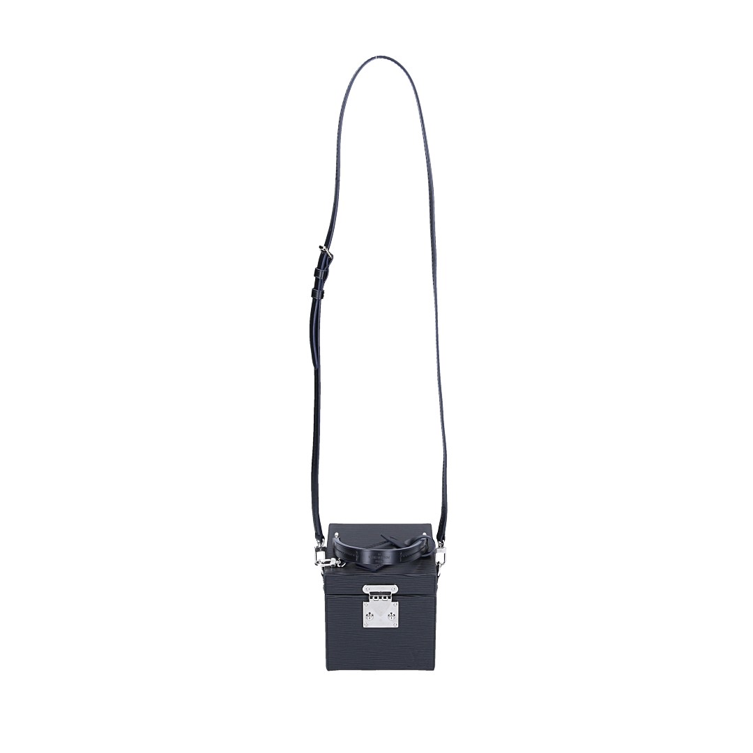 LOUIS VUITTON BLEECKER BOX HANDTASCHE AUS EPI LEDER IN NOIR (M52703)