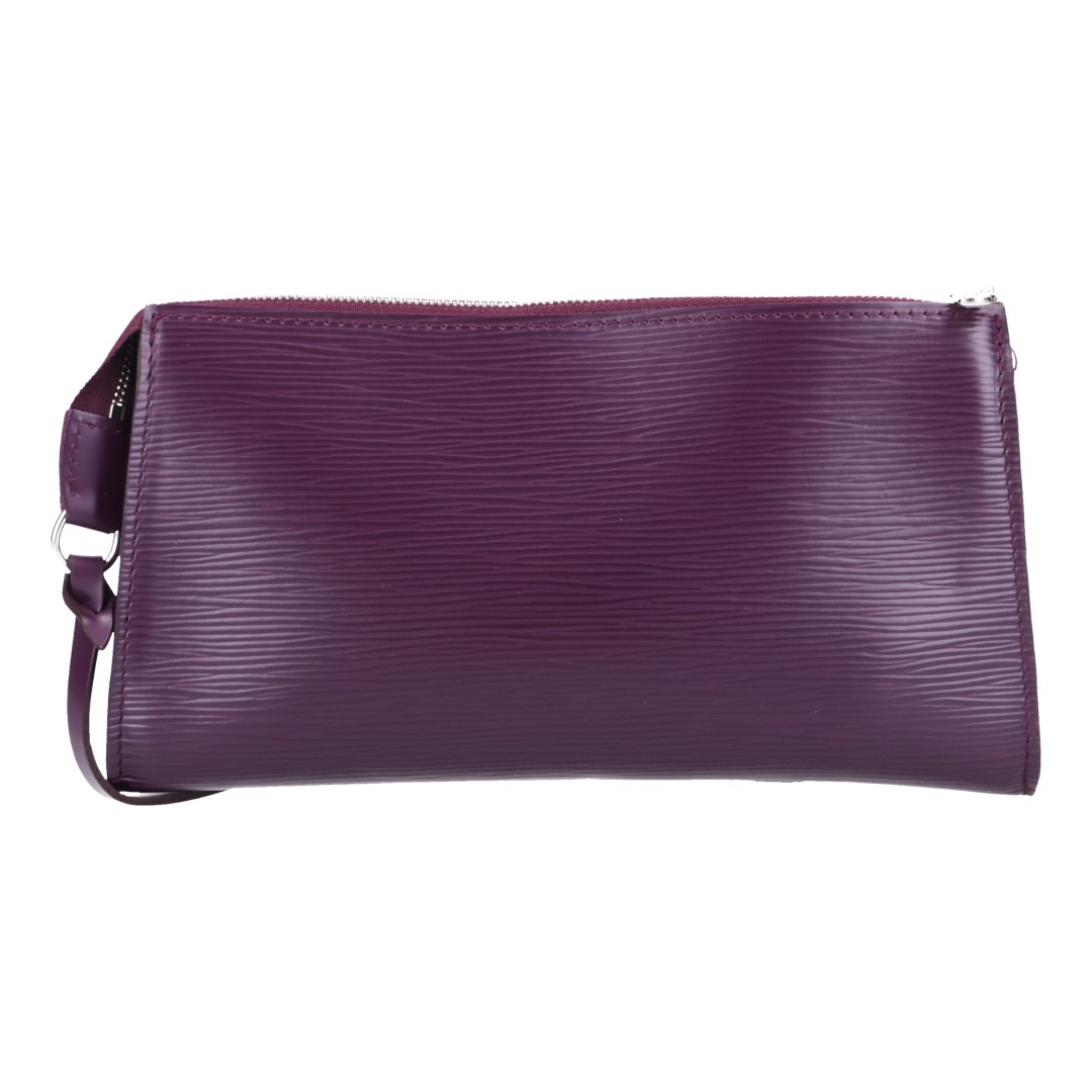 LOUIS VUITTON POCHETTE ACCESSOIRES CLUTCH AUS EPI LEDER IN CASSIS (M5298K)