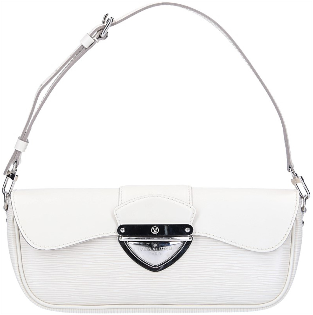 47779-Louis-Vuitton-Handtasche-Epi_2D_0015 LOUIS VUITTON POCHETTE MONTAIGNE CLUTCH AUS EPI LEDER IN IVOIRE (M5929J)
