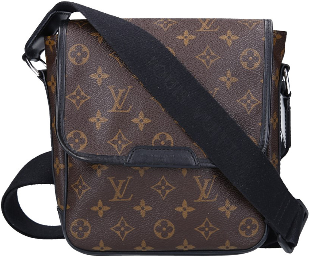 LOUIS VUITTON BASS PM UMHÄNGETASCHE AUS MONOGRAM MACASSAR CANVAS (M56717)