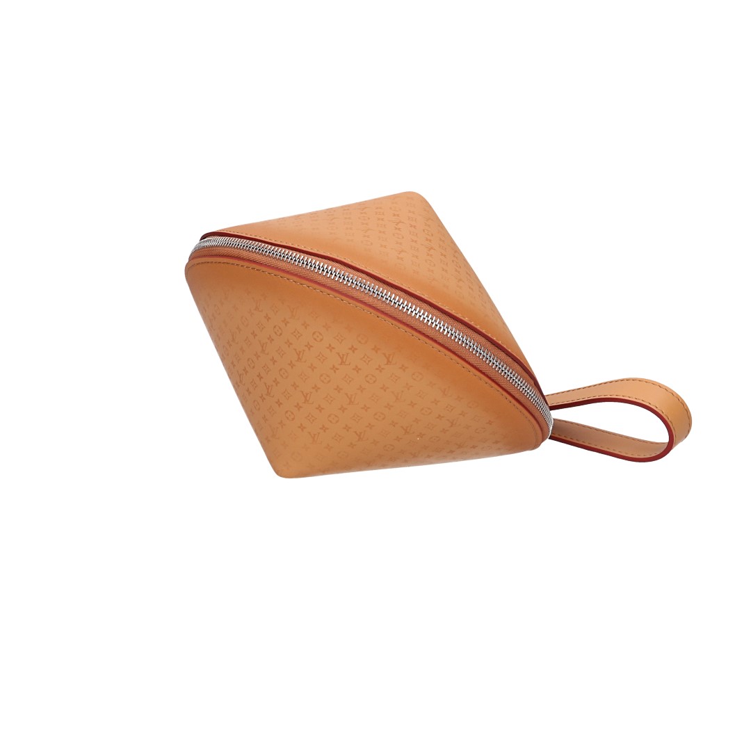 LOUIS VUITTON KEY HOLDER & BAG CHARM 'LEMON POUCH' IN MONOGRAM CANVAS (M81197)