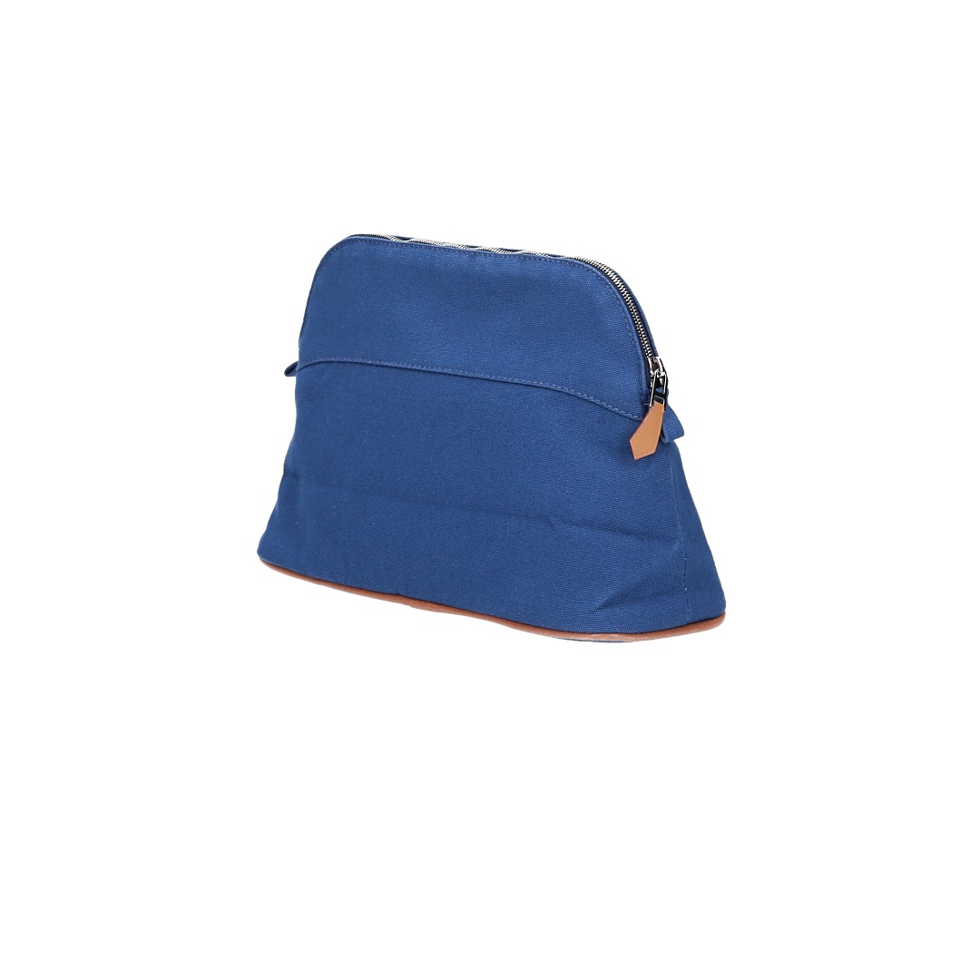 HERMÈS BOLIDE MINI MODELL CLUTCH TASCHE AUS BAUMWOLLE