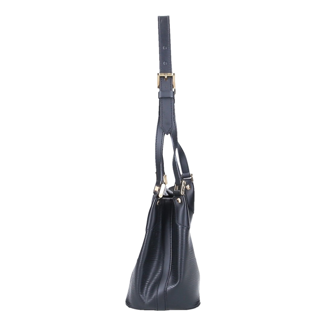 LOUIS VUITTON MANDARA PM HANDTASCHE AUS EPI LEDER IN NOIR (M58932)