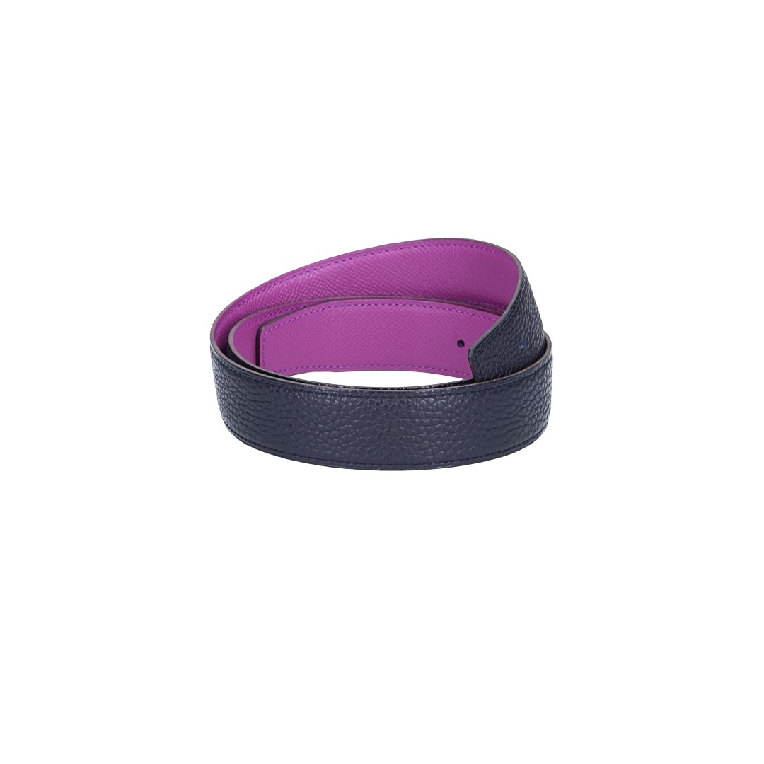 HERMÈS REVERSIBLE BELT 38 MM MADE OF LEATHER SIZE 90