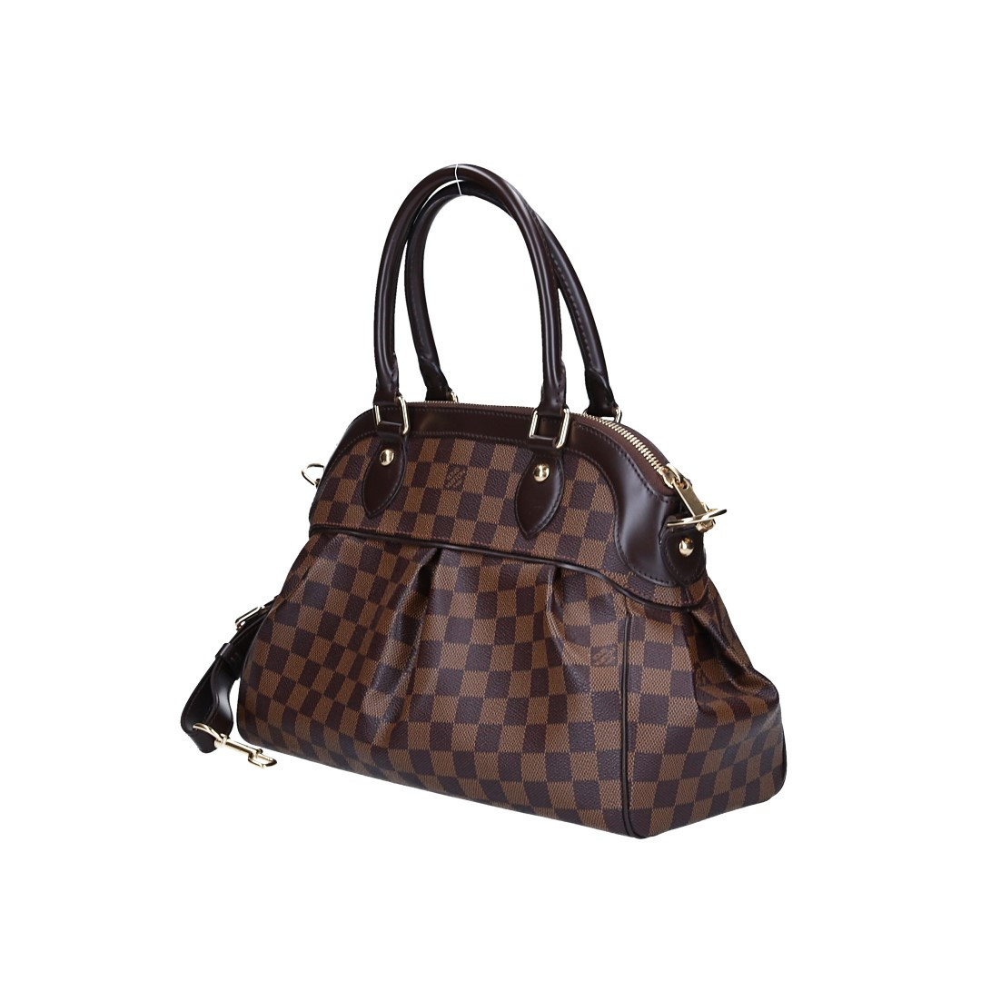 LOUIS VUITTON TREVI PM HANDTASCHE AUS DAMIER EBENE CANVAS (N51997)