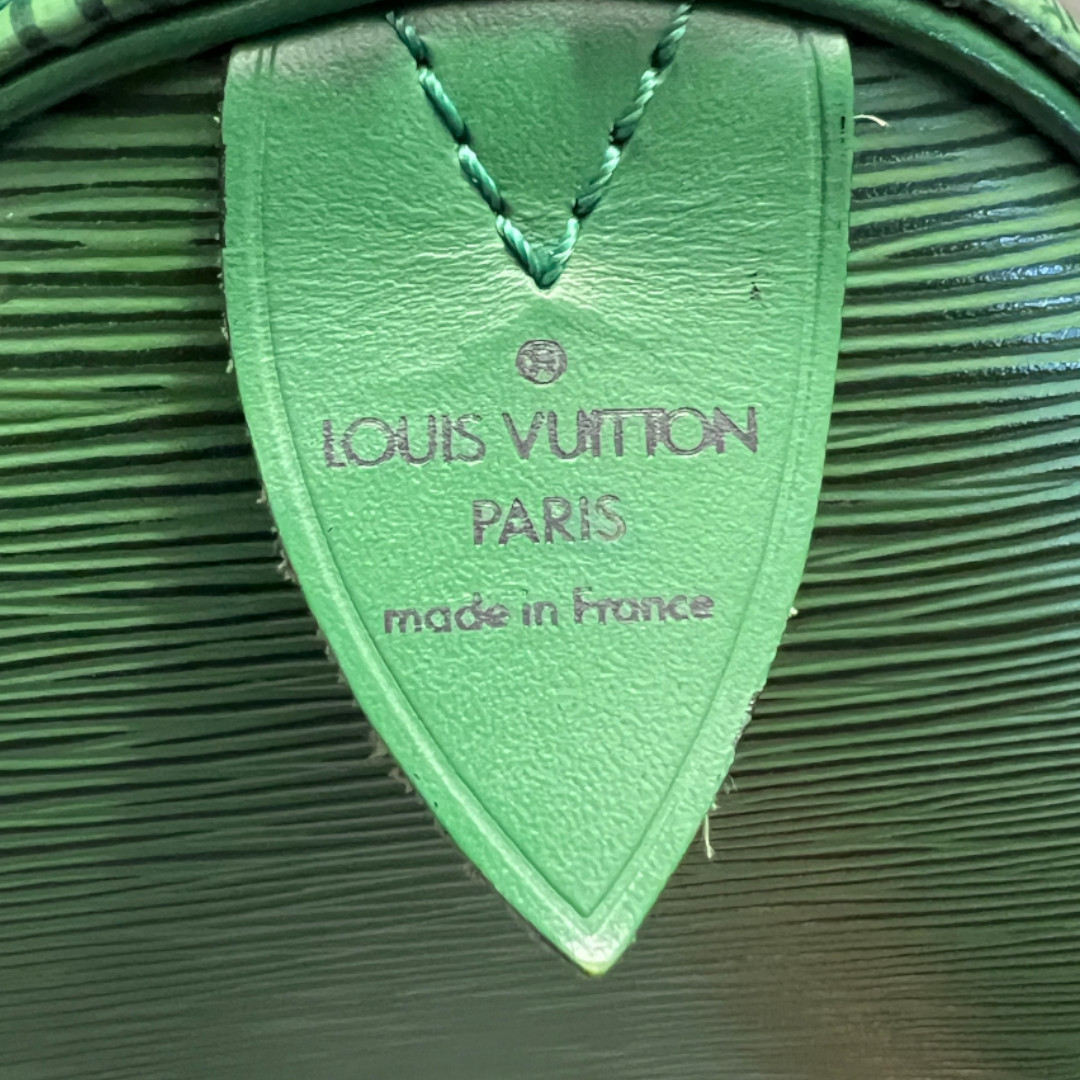 LOUIS VUITTON SPEEDY 30 HENKELTASCHE AUS EPI LEDER IN BORNEO GRÜN (M43004)