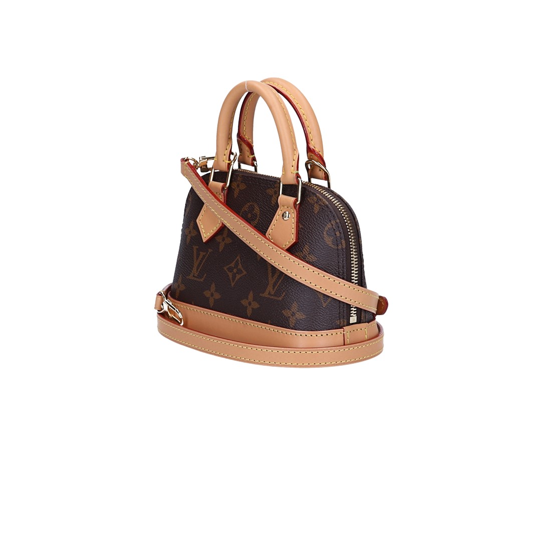 LOUIS VUITTON ALMA NANO HANDTASCHE AUS MONOGRAM CANVAS (M82717)