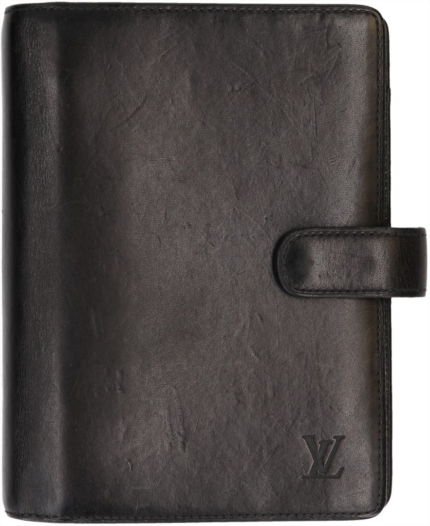 30774-Louis-Vuitton-Agenda-Nomade_2D_0006 LOUIS VUITTON AGENDA FONCTIONNEL MM AUS NOMADE LEDER IN NOIR
