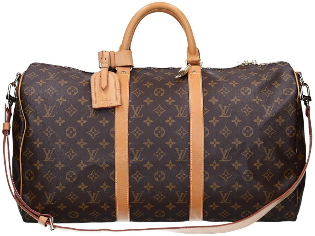 LOUIS VUITTON KEEPALL 50 REISETASCHE AUS MONOGRAM CANVAS MIT SCHULTERRIEMEN (aktuell M41416)