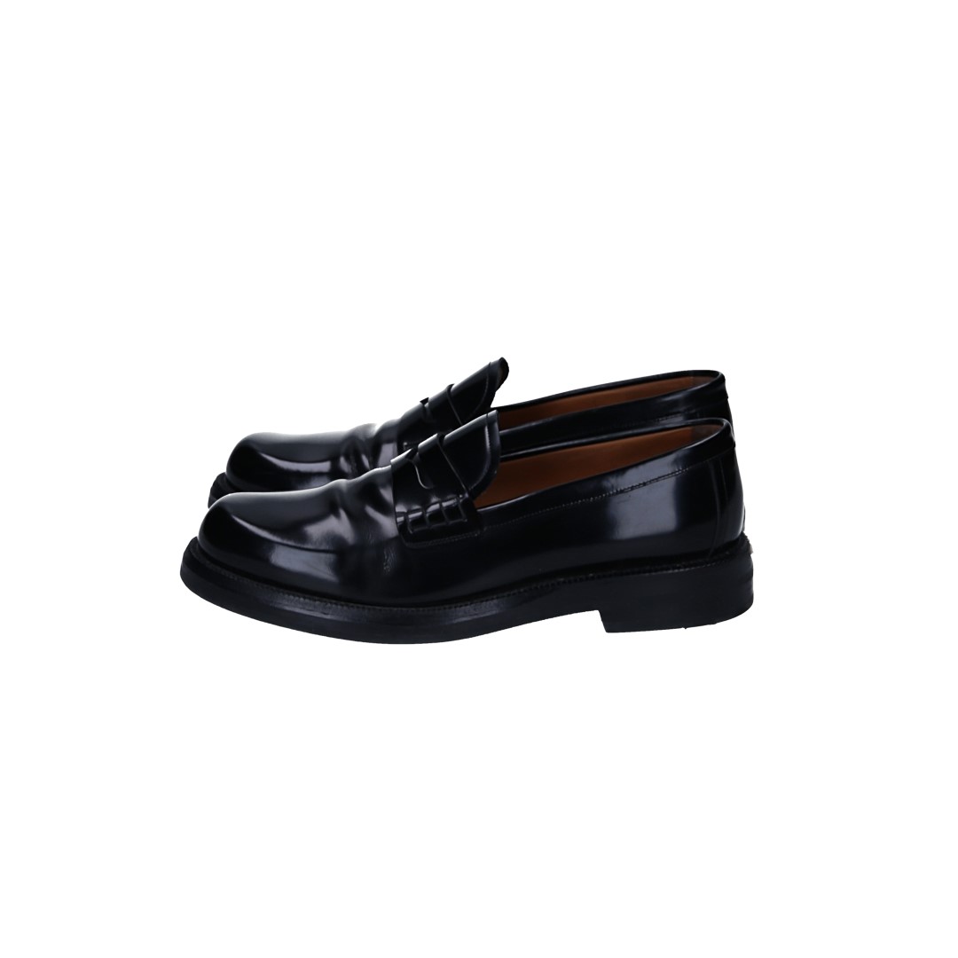 Christian Dior Velvet Loafers in Dark Blue Size 38.5