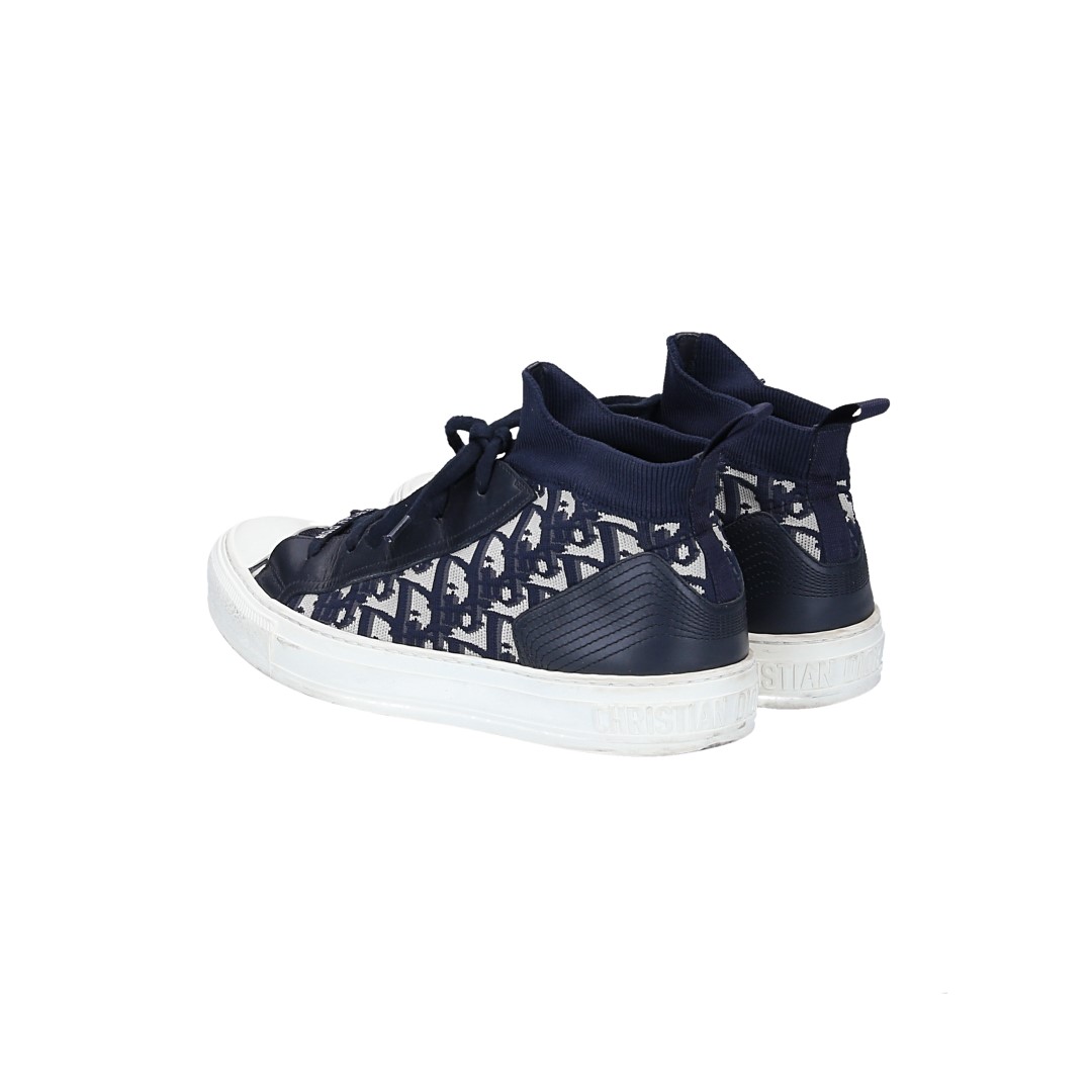 DIOR WALK'N'DIOR SNEAKER SCHUHE AUS DIOR OBLIQUE FUNKTIONS-MESH & KALBSLEDER GR. 41