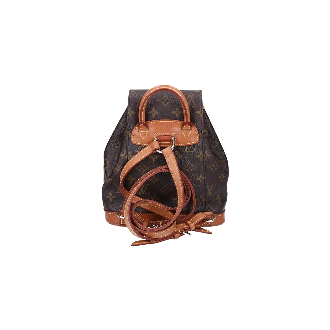 50079-LouisVuitton-MiniRucksack-Monogram_2D_0005 LOUIS VUITTON MONTSOURIS MINI RUCKSACK AUS MONOGRAM CANVAS (M51137)