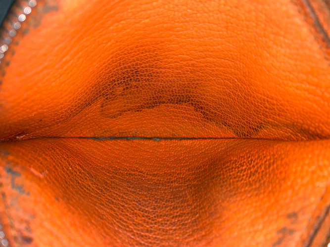 41248-Louis-Vuitton-Geldb-rse-Hermes_2D_0009SVV6GEPVqALaZ HERMÈS PORTEMONNAIE 'ORANGE' AUS LEDER IN ORANGE