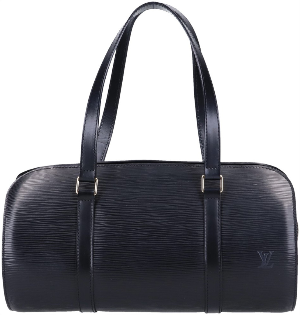41904-Louis-Vuitton-Handtasche-Epi-Leder_2D_0013 LOUIS VUITTON SOUFFLOT HENKELTASCHE AUS EPI LEDER IN KOURIL SCHWARZ (M52222)
