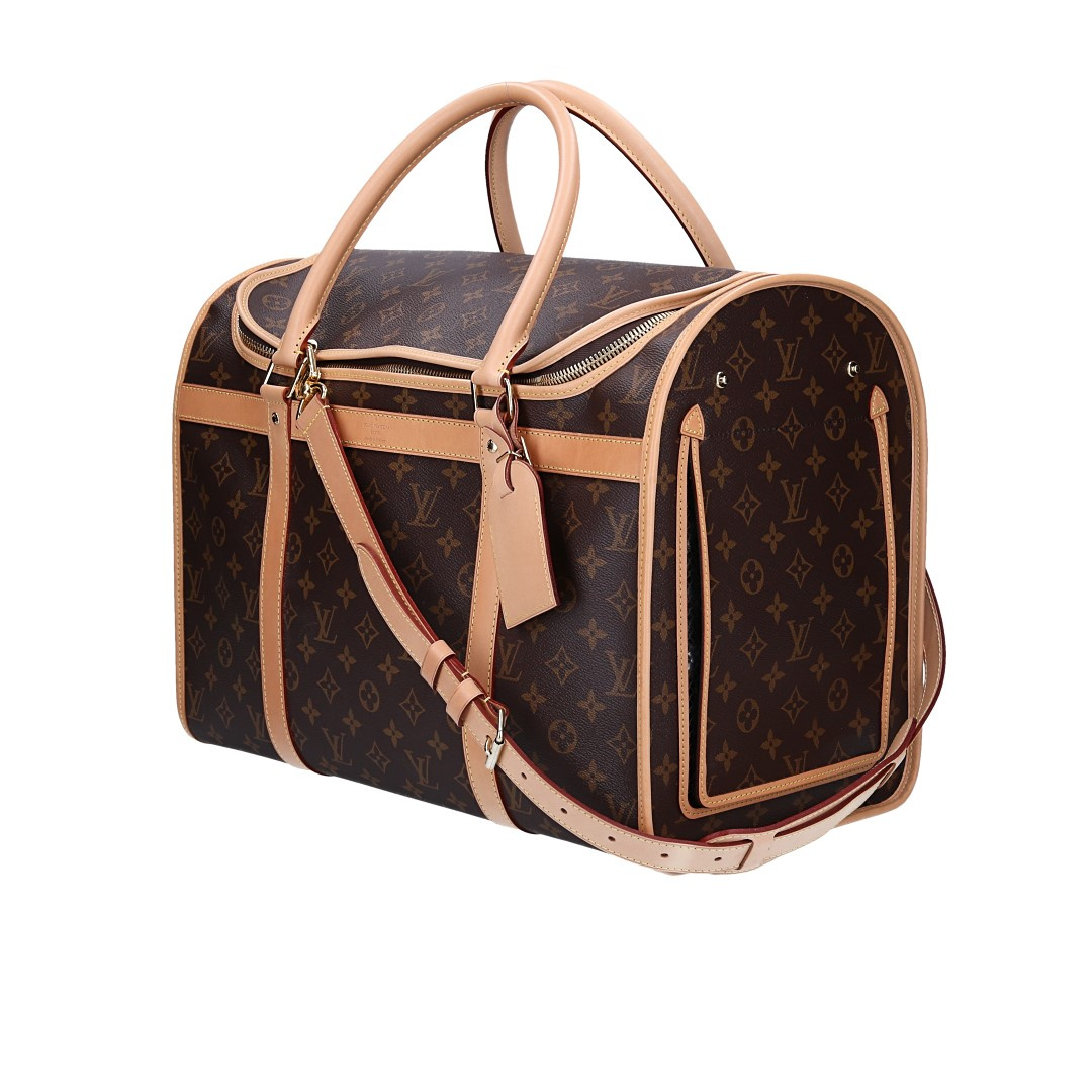 LOUIS VUITTON DOG CARRIER 40 HUNDETRAGETASCHE AUS MONOGRAM CANVAS (M45662)