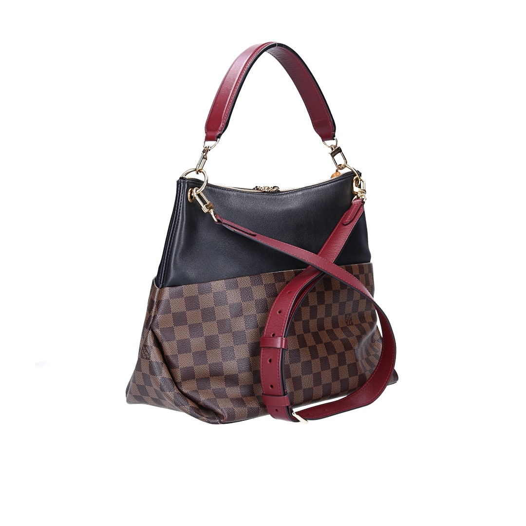LOUIS VUITTON MAIDA HOBO HANDTASCHE AUS DAMIER EBENE CANVAS (N40369)