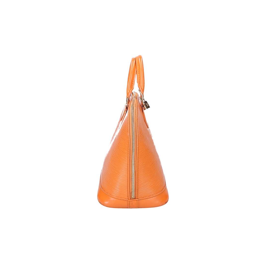 34290-LouisVuitton-Handtasche-Orange_2D_0007 LOUIS VUITTON ALMA PM HENKELTASCHE AUS EPI LEDER IN MANDARINE (M5214H)