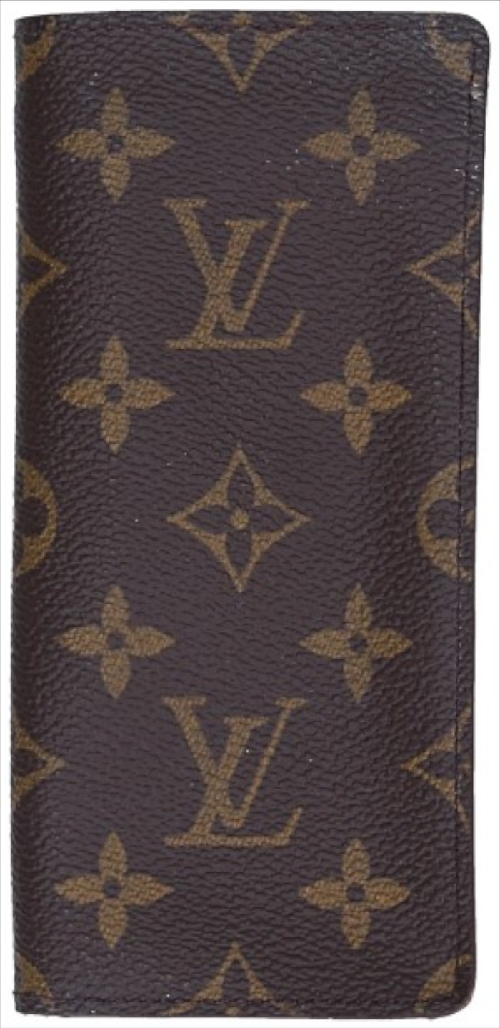 LOUIS VUITTON ETUI FÜR LESE-ODER SONNENBRILLEN ETUI À LUNETTES SIMPLE AUS MONOGRAM CANVAS (M62962)