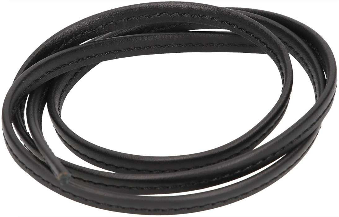 WHOISLOUIS.COM ZUGBAND AUS RINDSLEDER IN SCHWARZ (KOURIL/NOIR) PASSEND FÜR NOE, MONTSOURIS