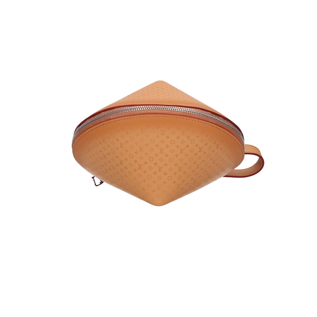 LOUIS VUITTON KEY HOLDER & BAG CHARM 'LEMON POUCH' IN MONOGRAM CANVAS (M81197)