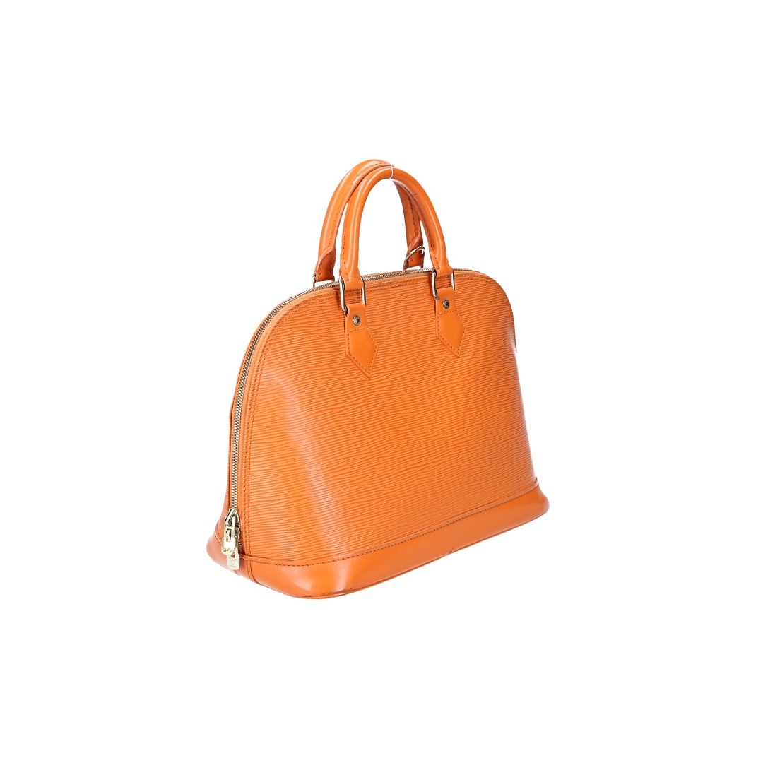 34290-LouisVuitton-Handtasche-Orange_2D_0004 LOUIS VUITTON ALMA PM HENKELTASCHE AUS EPI LEDER IN MANDARINE (M5214H)