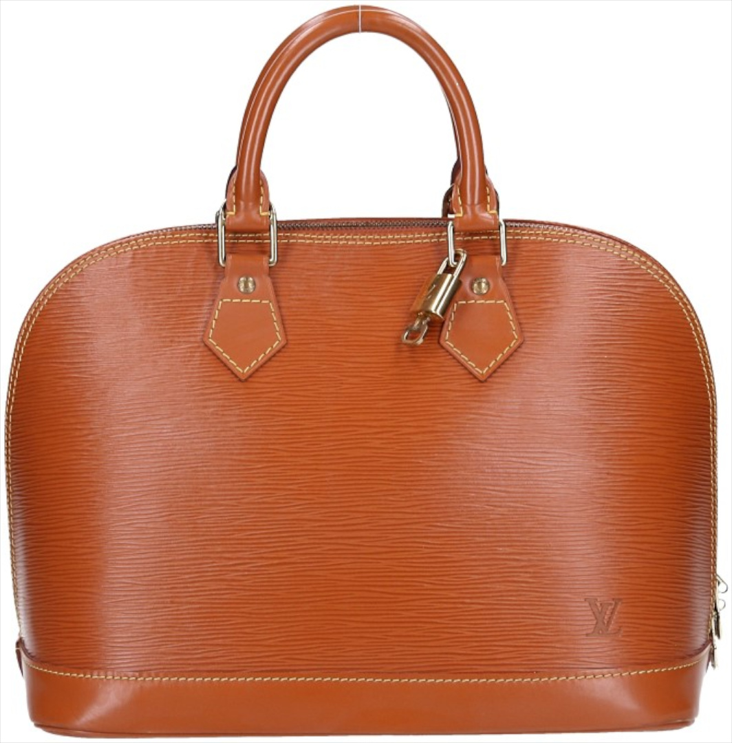 LOUIS VUITTON ALMA PM HANDBAG MADE OF EPI LEATHER IN RUBY RED (M5280M)