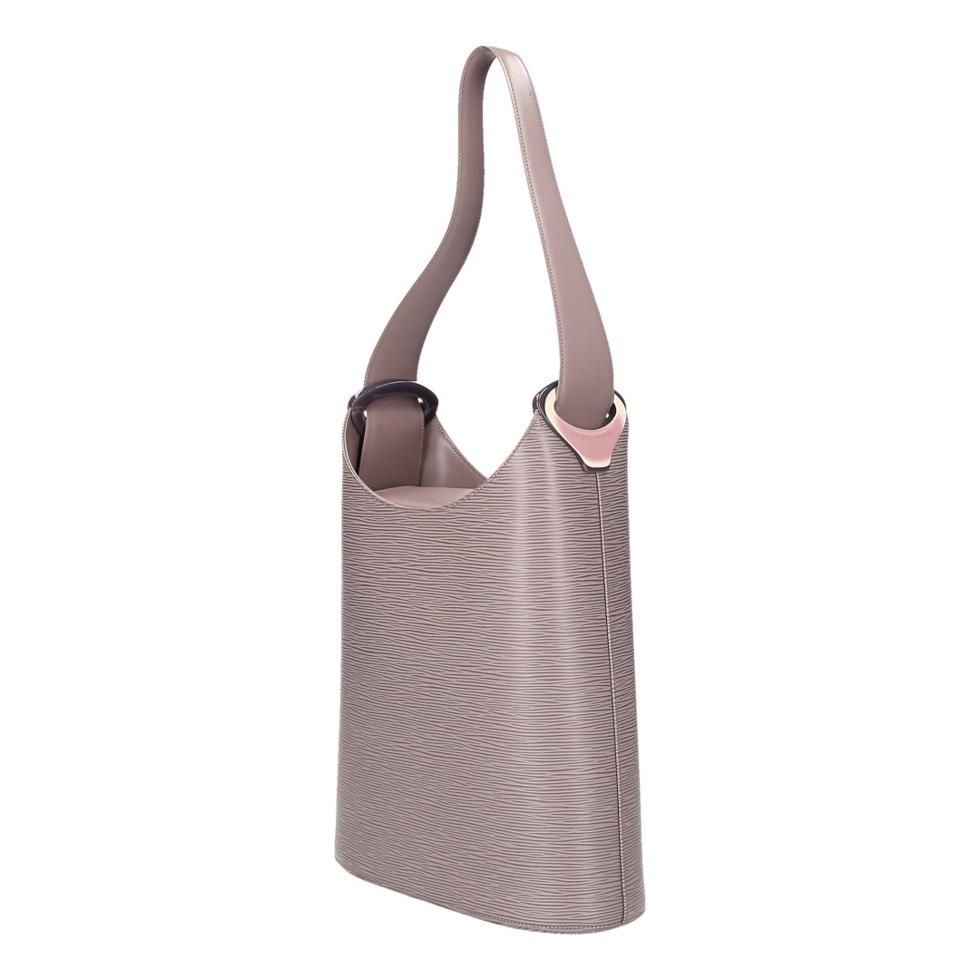 LOUIS VUITTON VERSEAU SCHULTERTASCHE AUS EPI LEDER IN LILAC
