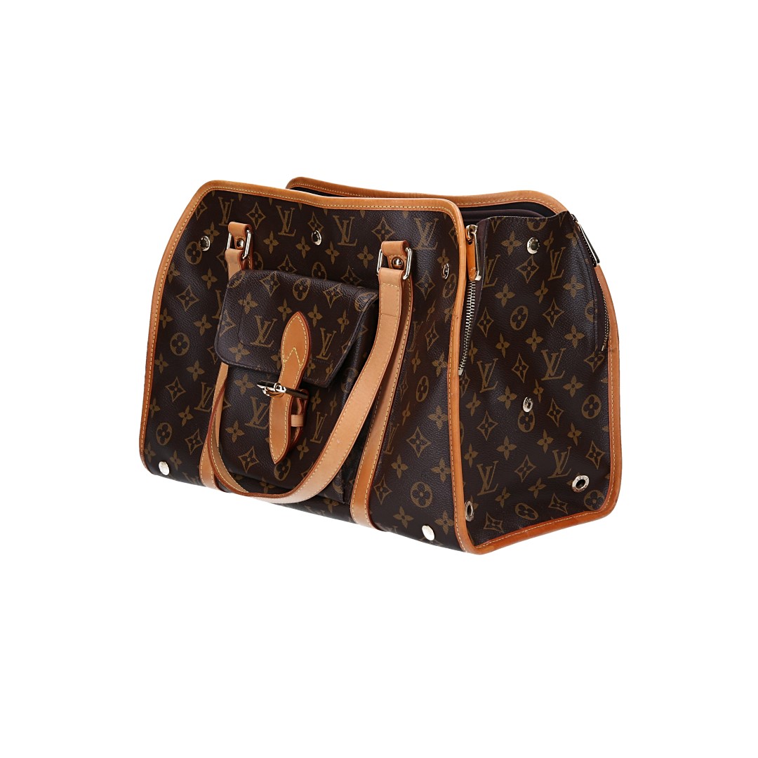 LOUIS VUITTON SAC BAXTER GM HUNDETRAGETASCHE AUS MONOGRAM CANVAS (M42028)