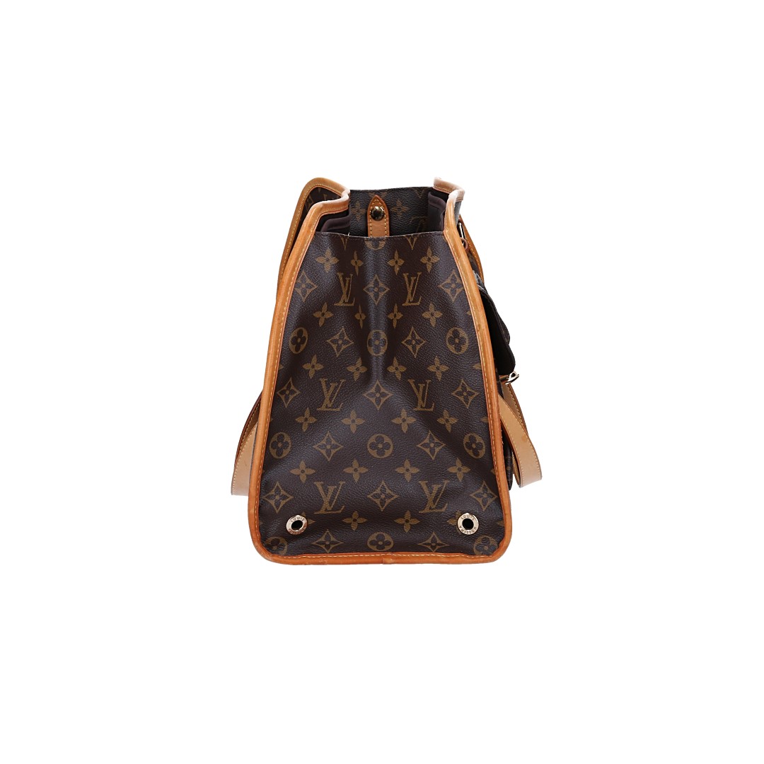 LOUIS VUITTON SAC BAXTER GM HUNDETRAGETASCHE AUS MONOGRAM CANVAS (M42028)