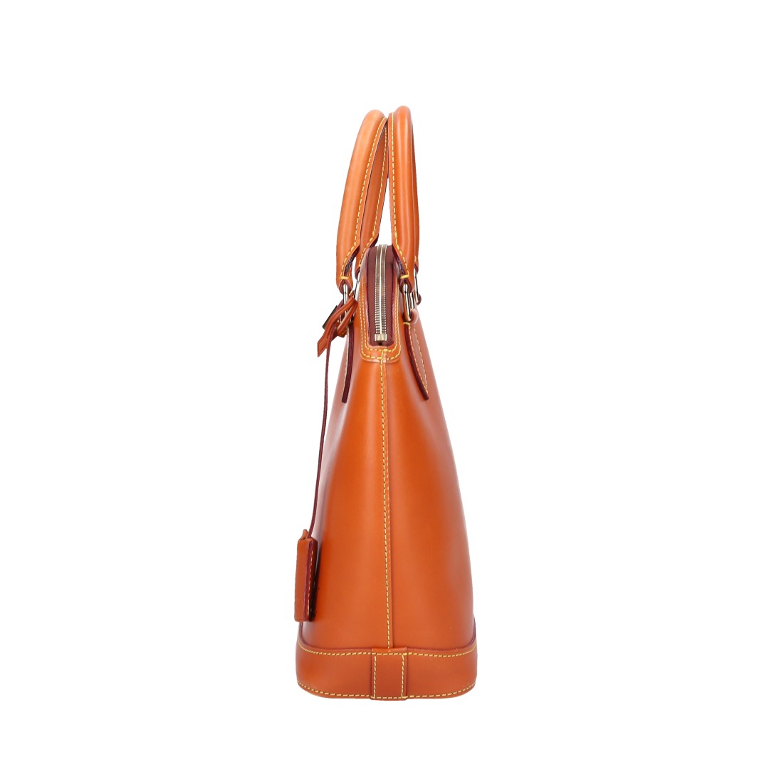 LOUIS VUITTON LOCKIT HENKELTASCHE AUS NOMADE LEDER IN CARAMEL