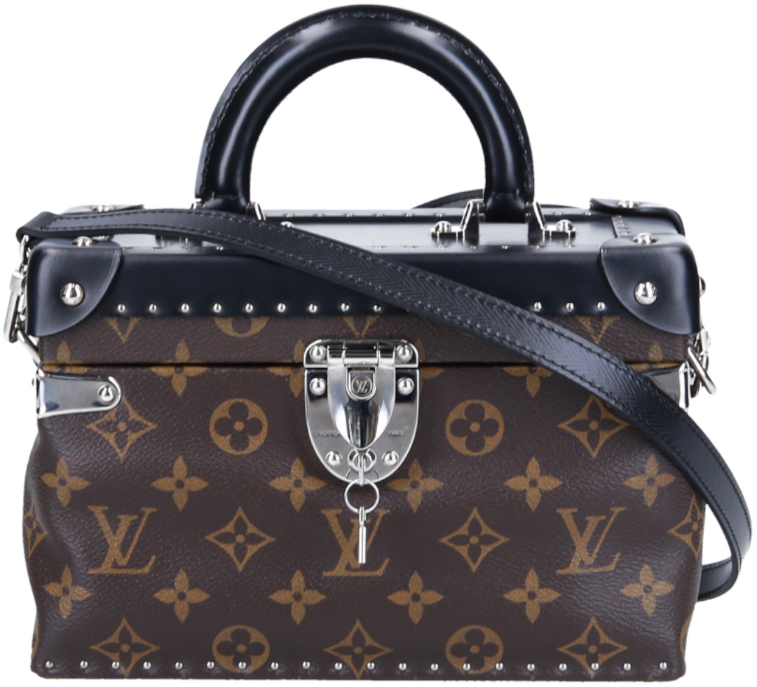 LOUIS VUITTON CITY TRUNK PM HANDTASCHE AUS MONOGRAM CANVAS
