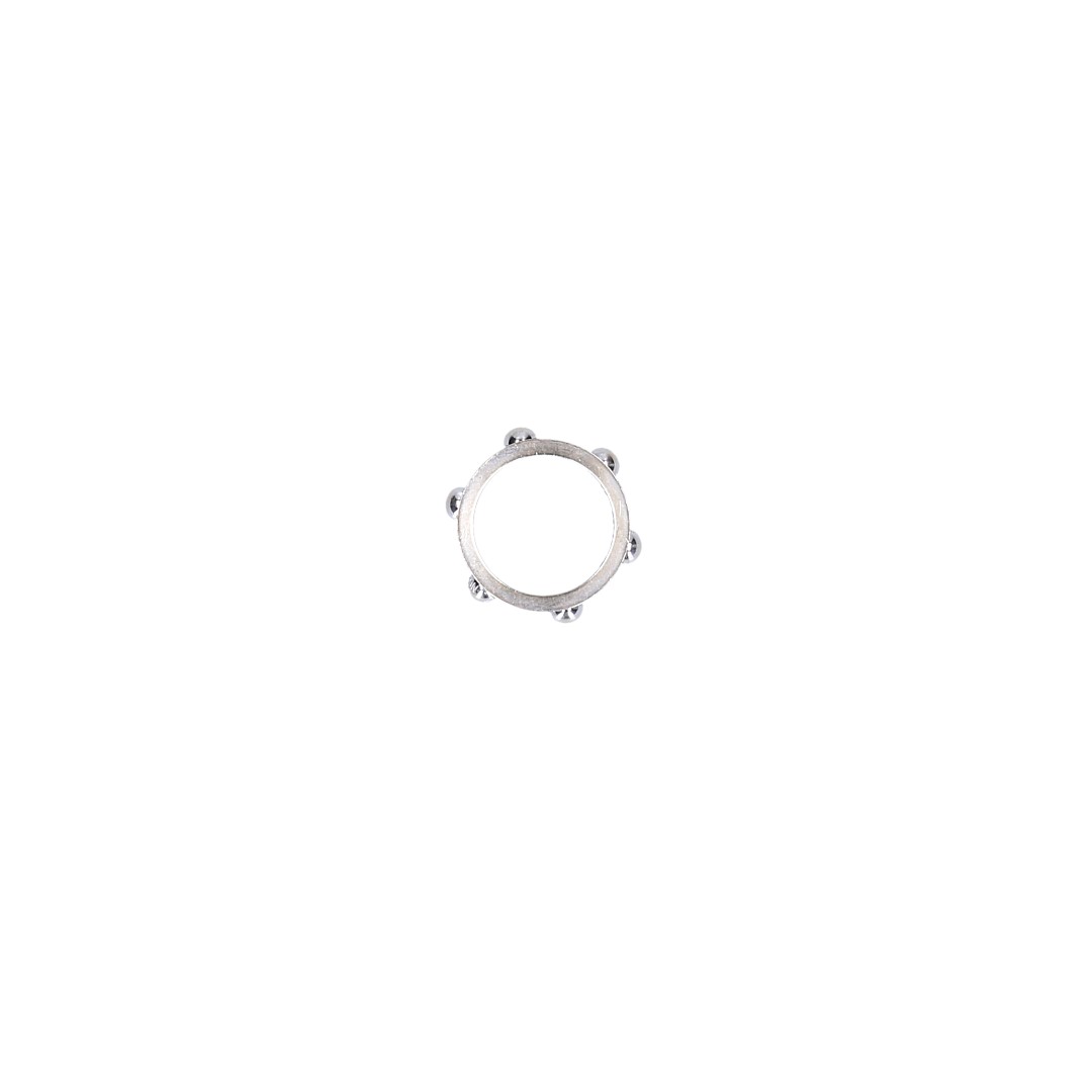 LOUIS VUITTON RING 'EMPREINTE' AUS 750er WEIßGOLD IN GRÖßE 53 (ECB696)