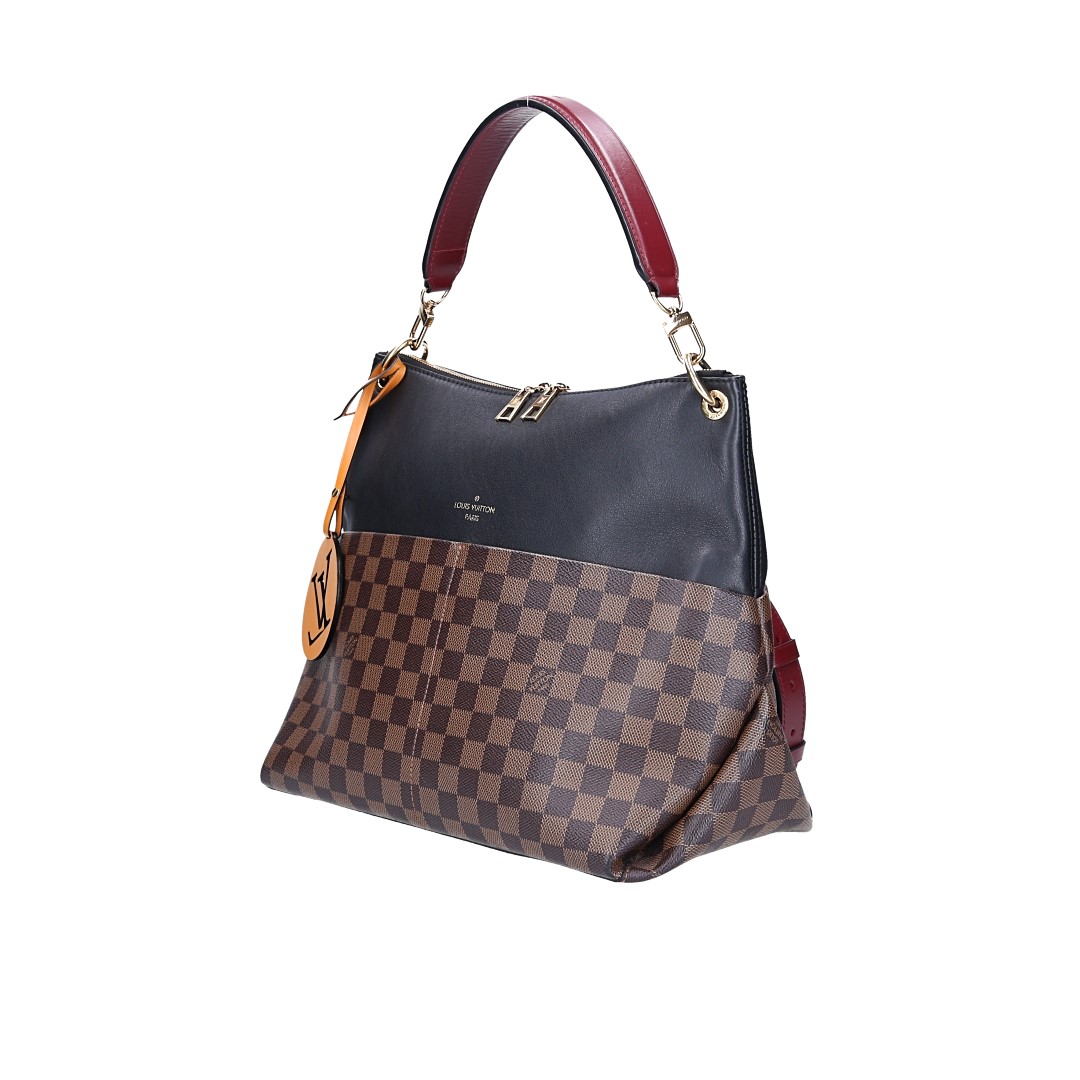 LOUIS VUITTON MAIDA HOBO HANDTASCHE AUS DAMIER EBENE CANVAS (N40369)