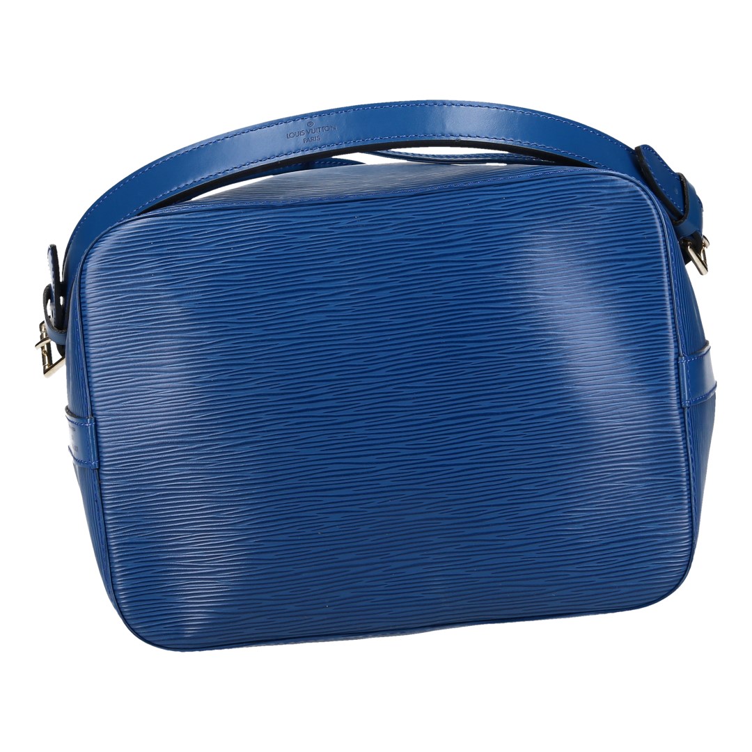 LOUIS VUITTON NOÉ PETIT MODEL SCHULTERTASCHE AUS EPI LEDER IN TOLEDO BLAU (M44105)