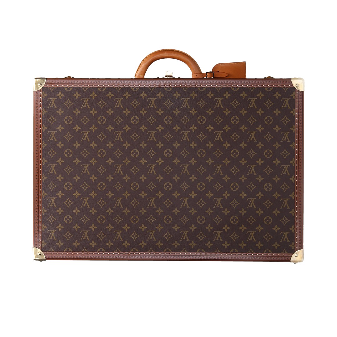 49046-LouisVuitton-Koffer-Monogram_2D_0005 LOUIS VUITTON BISTEN 65 KOFFER AUS MONOGRAM CANVAS (M21325)